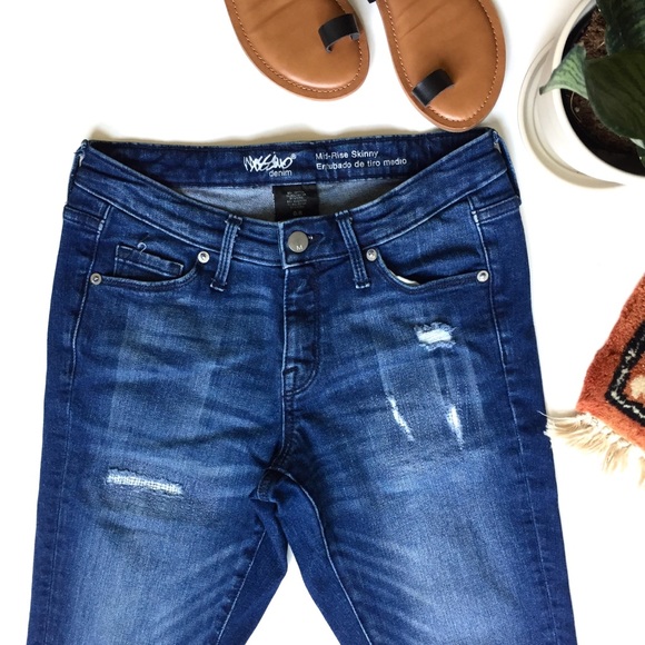 Mossimo Supply Co. Denim - Mossimo Mid-Rise Skinny Jeans